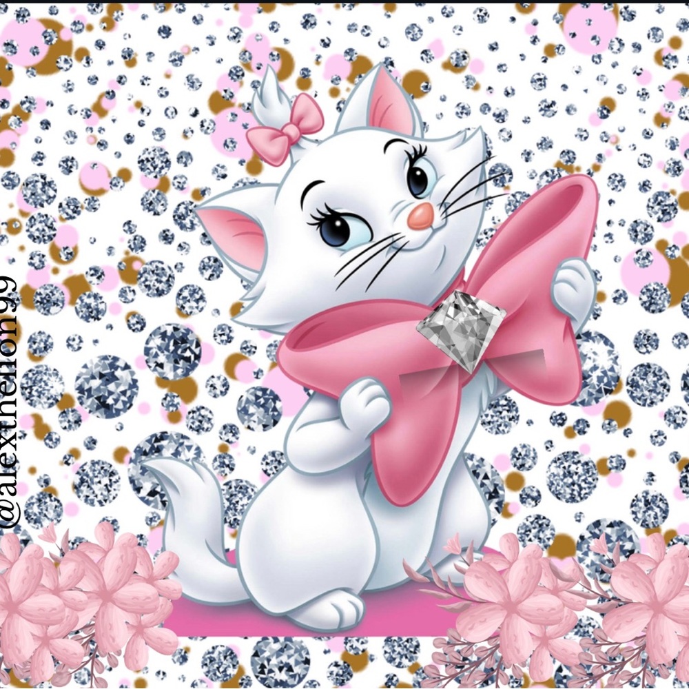 COPY - 20oz Aristocats Marie tumbler. NWOT! Hand wash only. Custom made to order
